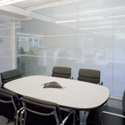 Office Conference Room Window Graphics White Film